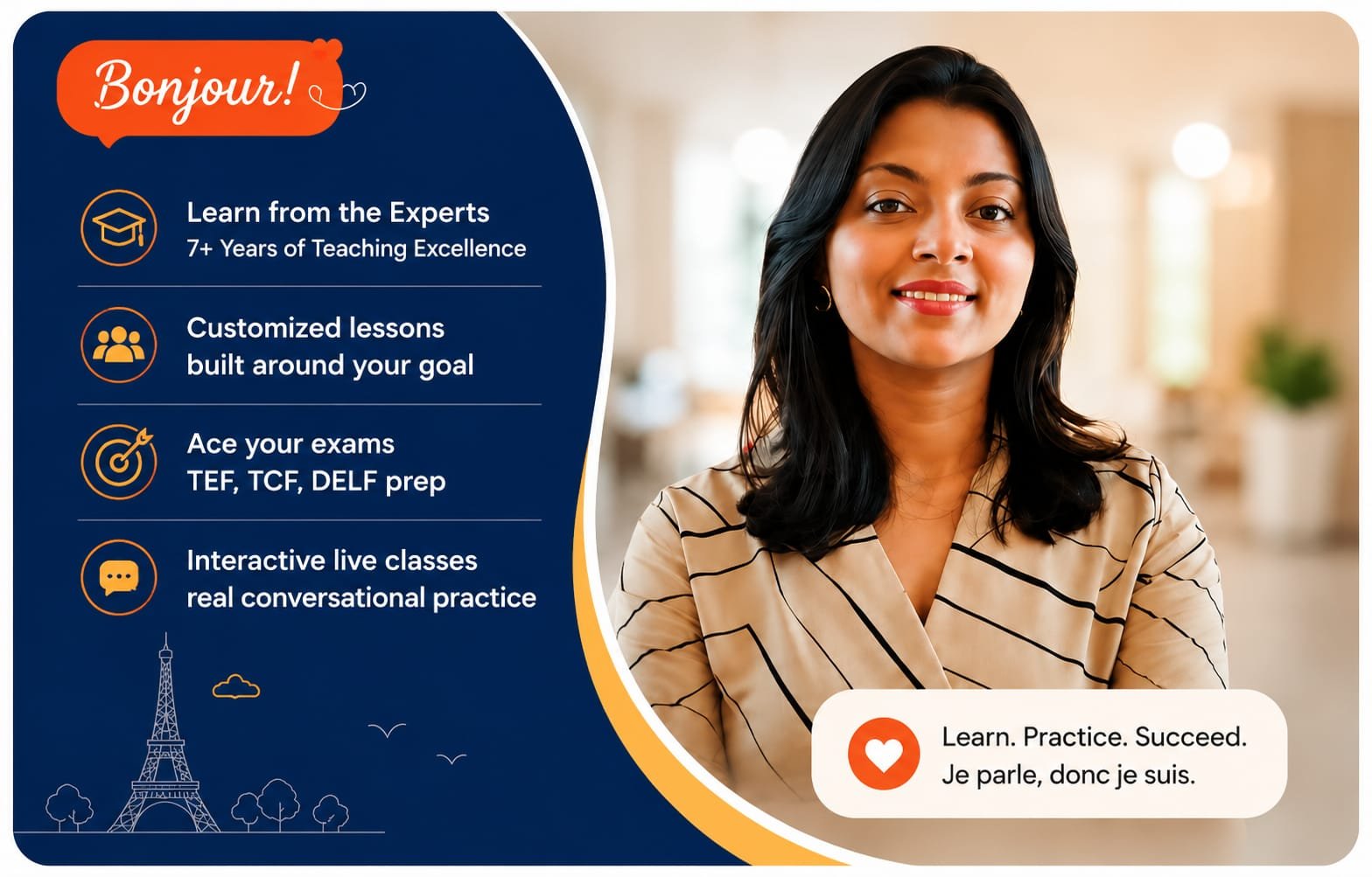 Learn French with Akanksha